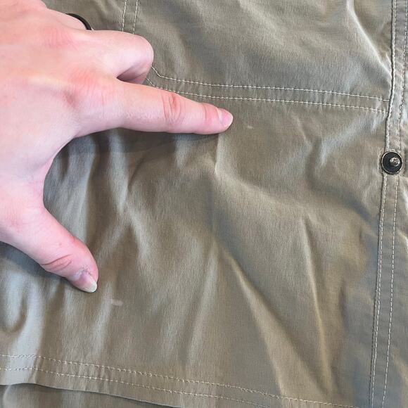 Kuhl Kliffside Air Roll-up Khaki Shorts Outdoors Hiking Size 6 - Picture 9 of 13